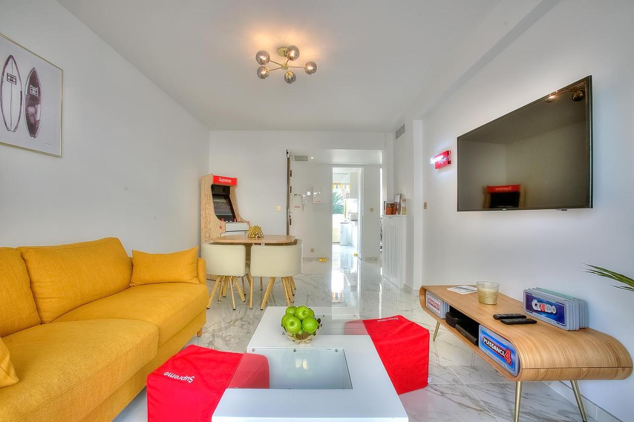 Luxury 4 Stars Apartment With 2 Terraces, Cannes Croisette Exteriér fotografie